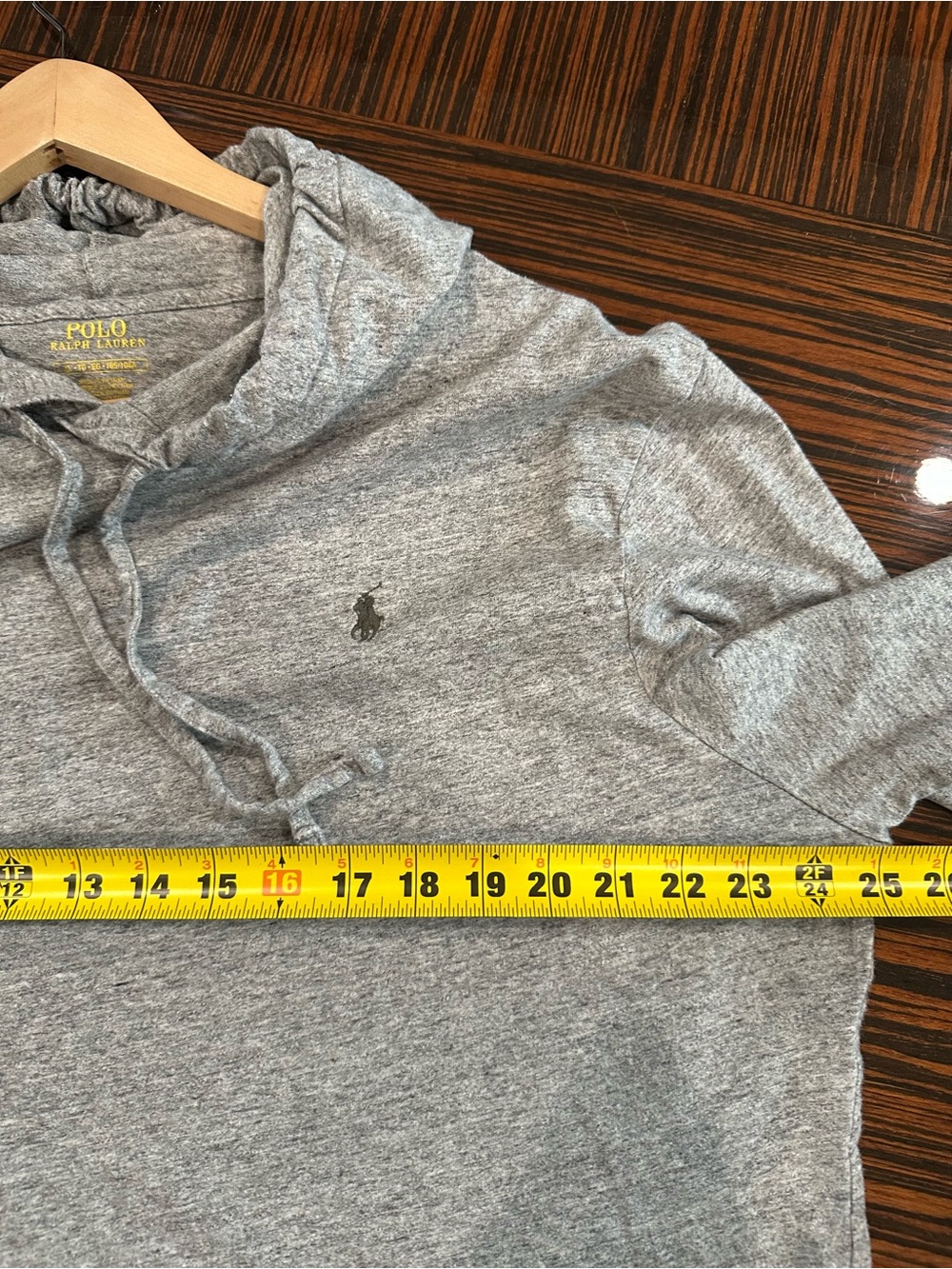 Polo Ralph Lauren long sleeve lightweight hooded t shirt men’s Sz XL - Picture 6 of 7